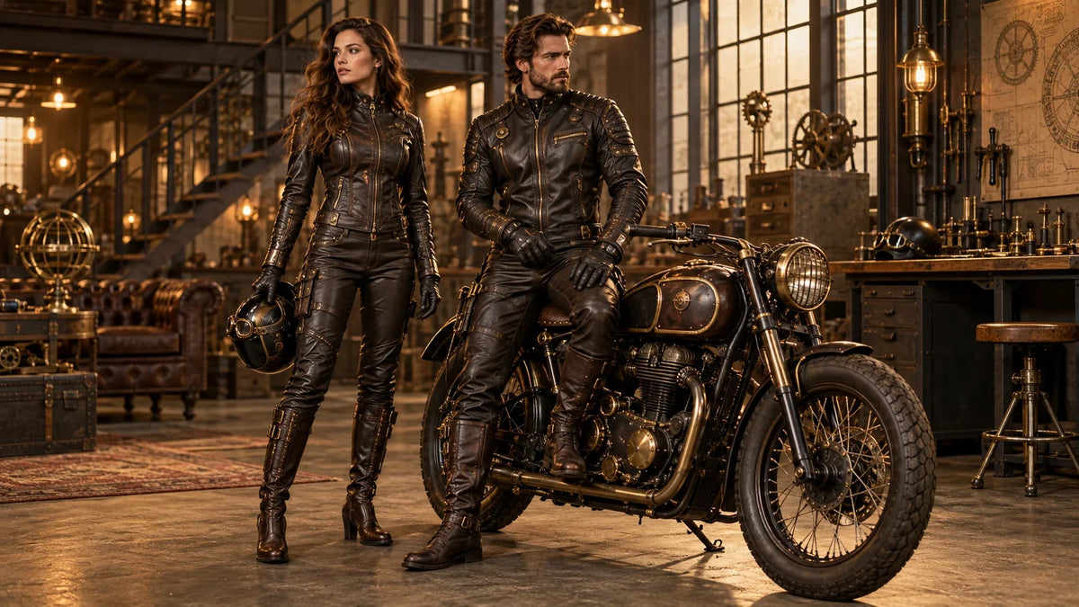 Bannière de la collection Biker Jacket – Steampunk Factory