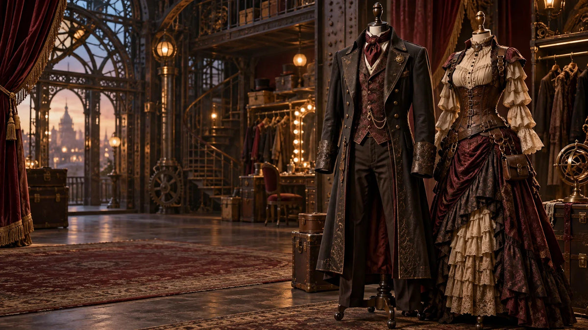 Bannière de la collection Steampunk Costumes – Steampunk Factory