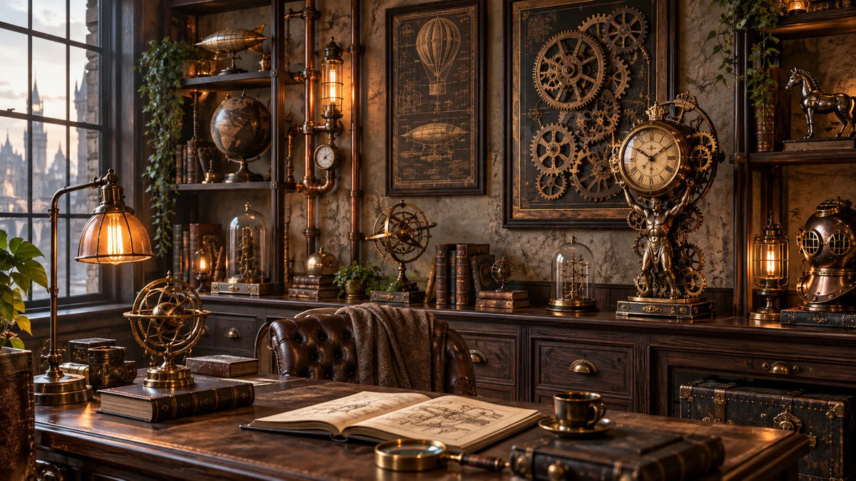 Bannière de la collection Steampunk Decor – Steampunk Factory