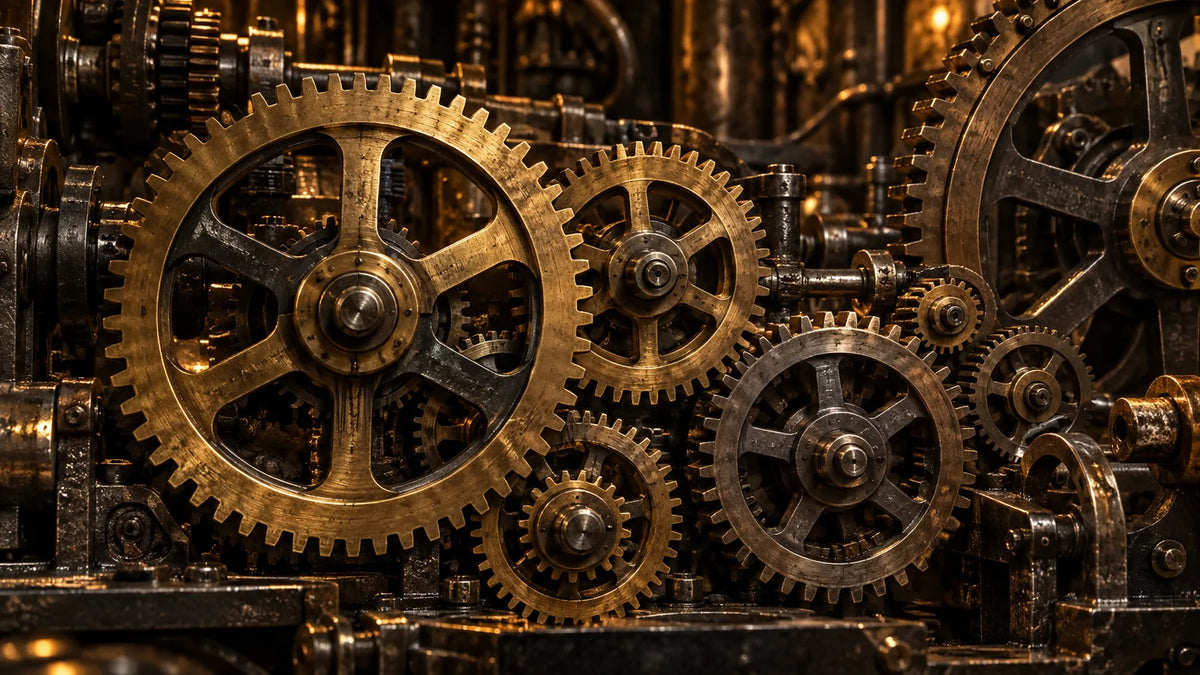 Bannière de la collection Steampunk Gears – Steampunk Factory