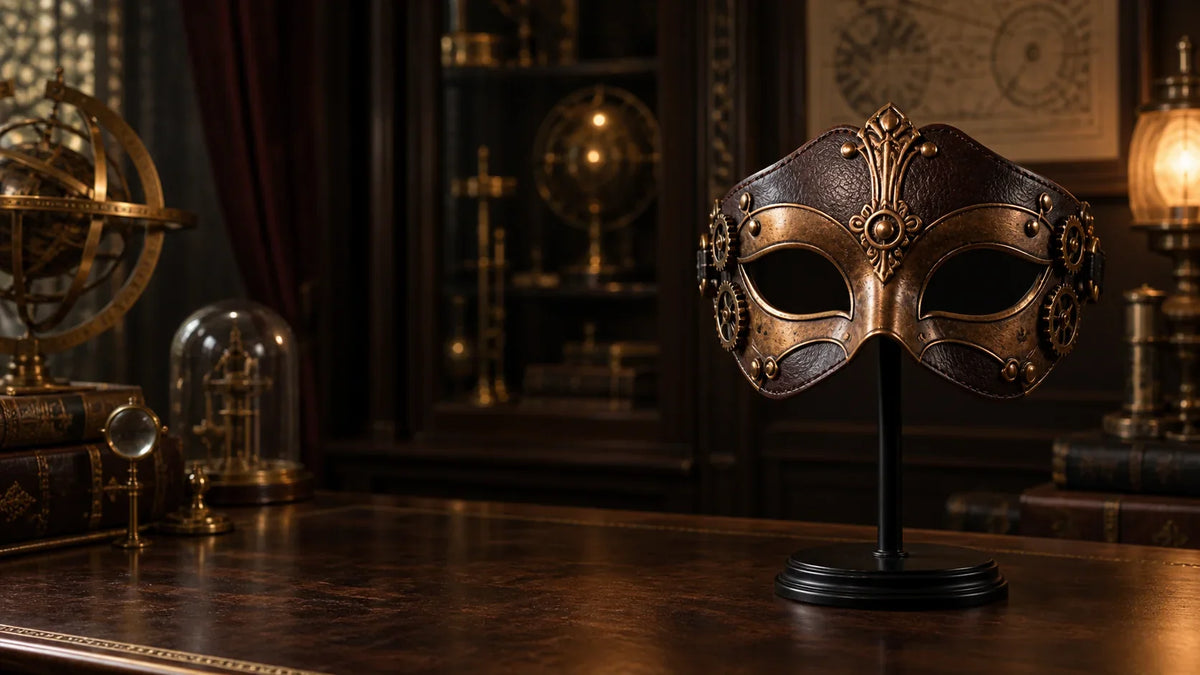 Bannière de la collection Steampunk Masks – Steampunk Factory