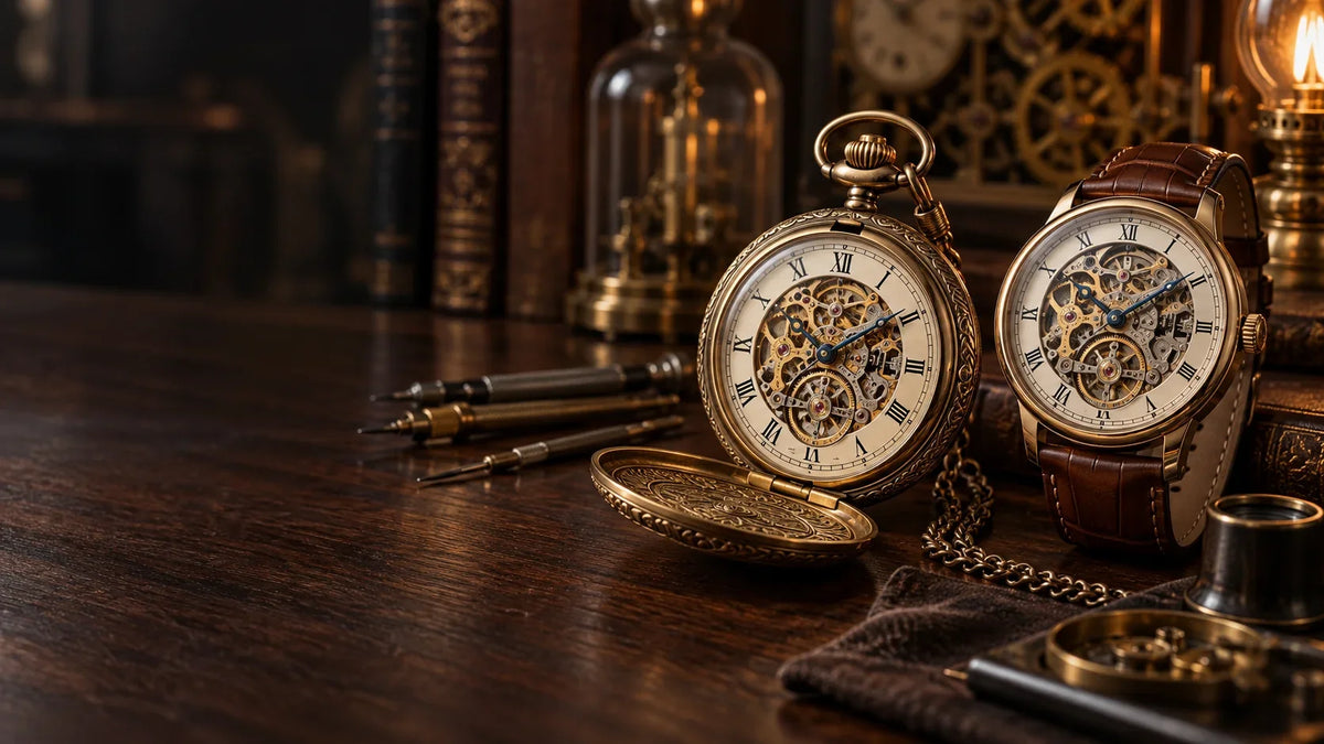 Bannière de la collection Women's Steampunk Watches – Steampunk Factory