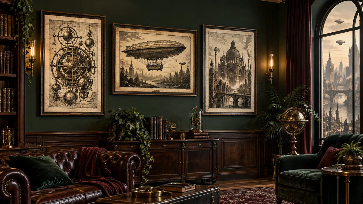 Bannière de la collection Steampunk Wall Art – Steampunk Factory
