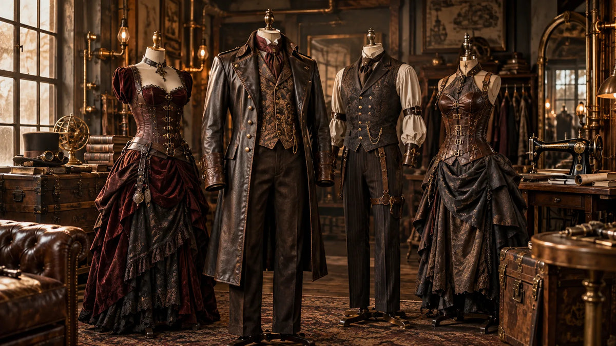 Bannière de la collection Steampunk Clothing – Steampunk Factory