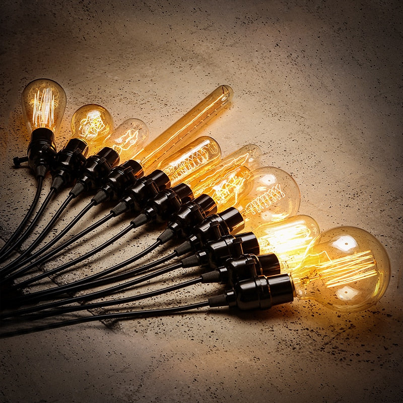 Ampoules au style steampunk
