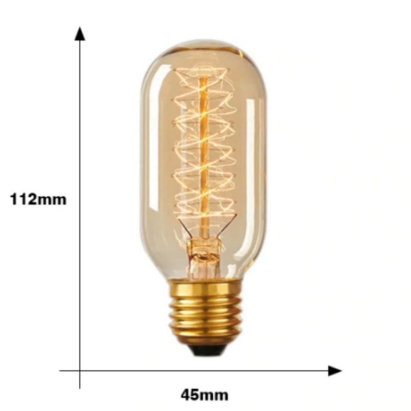 Ampoules rétro d'inspiration steampunk
