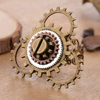Anneau rouage au style steampunk