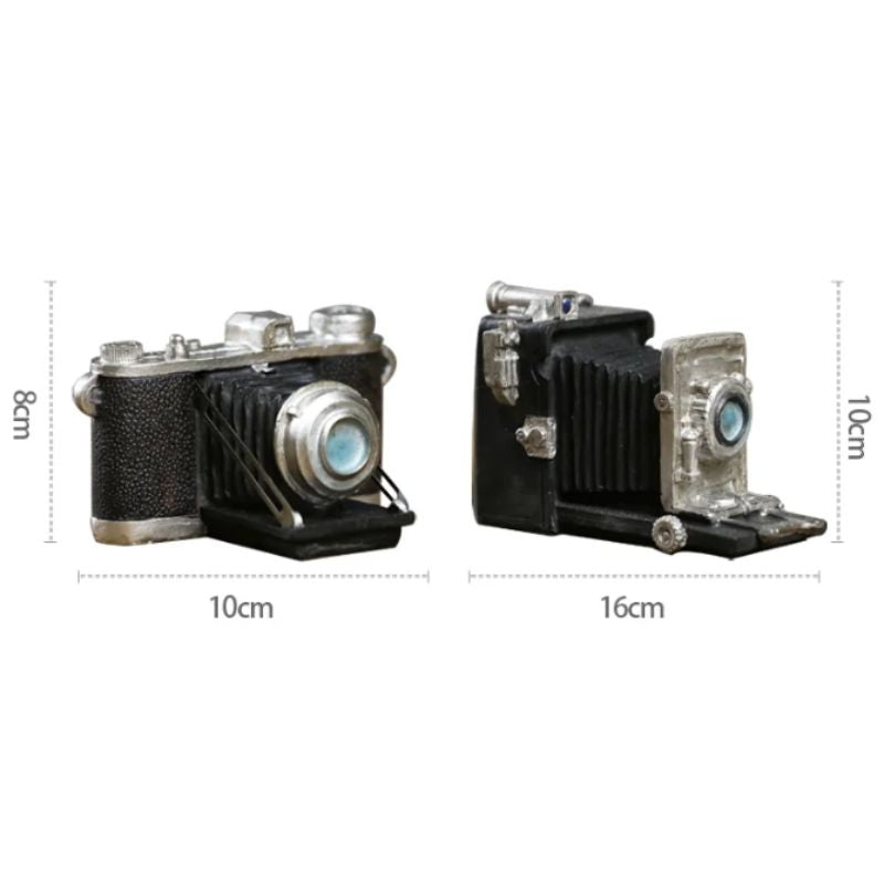 Appareil photographique vintage à usage décoratif