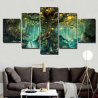 Arbre de vie en tableau format XXL