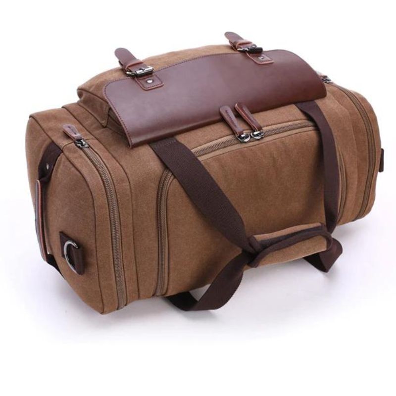 Bagage en toile au style vintage