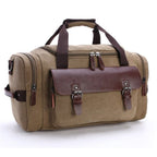 Bagage vintage en toile pour voyager