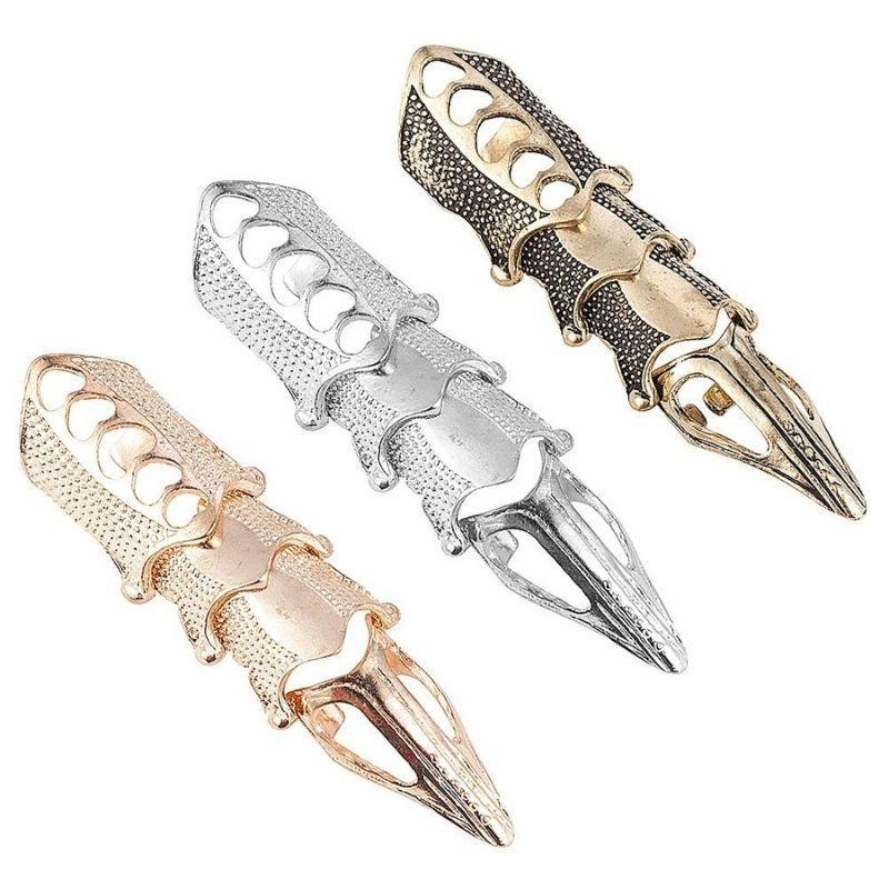 Bague armure de style steampunk