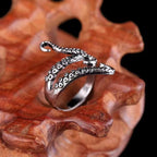 Bague kraken d’inspiration steampunk