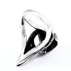 Bague motif crâne de corbeau