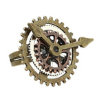 Bague steampunk inspirée d’une horloge