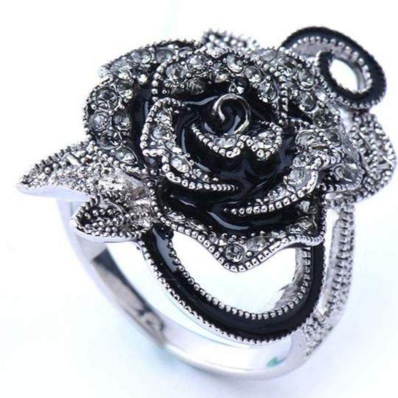 Bague style victorien et steampunk