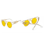Barre droite sur lunettes de soleil steampunk