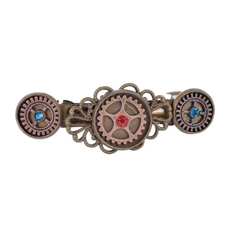 Barrette à cheveux steampunk