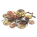Bijoux avec engrenages steampunk
