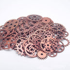Bijoux steampunk décorés d'engrenages
