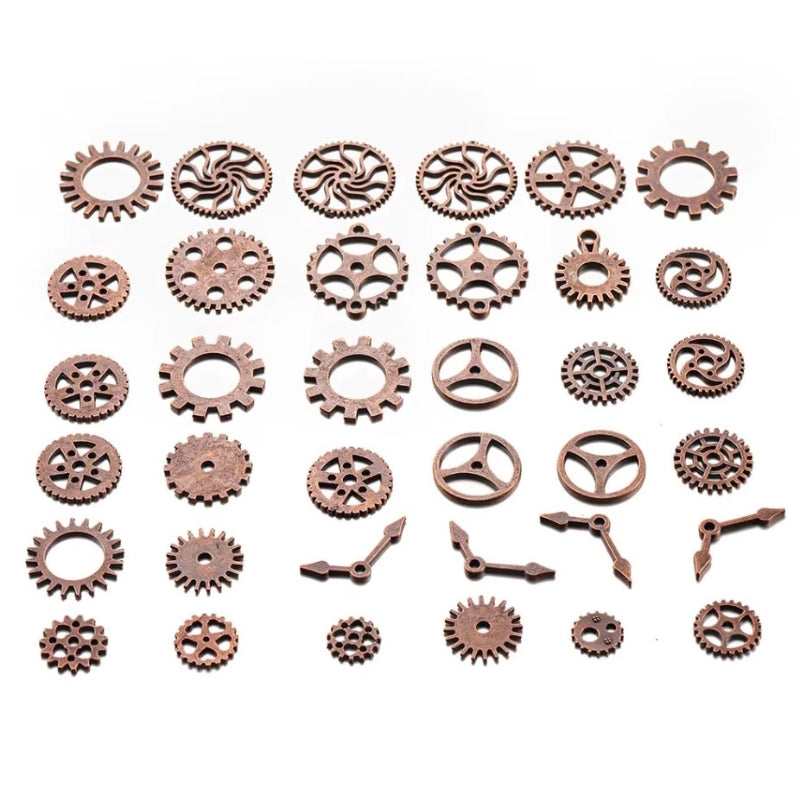 Bijoux style steampunk à engrenages
