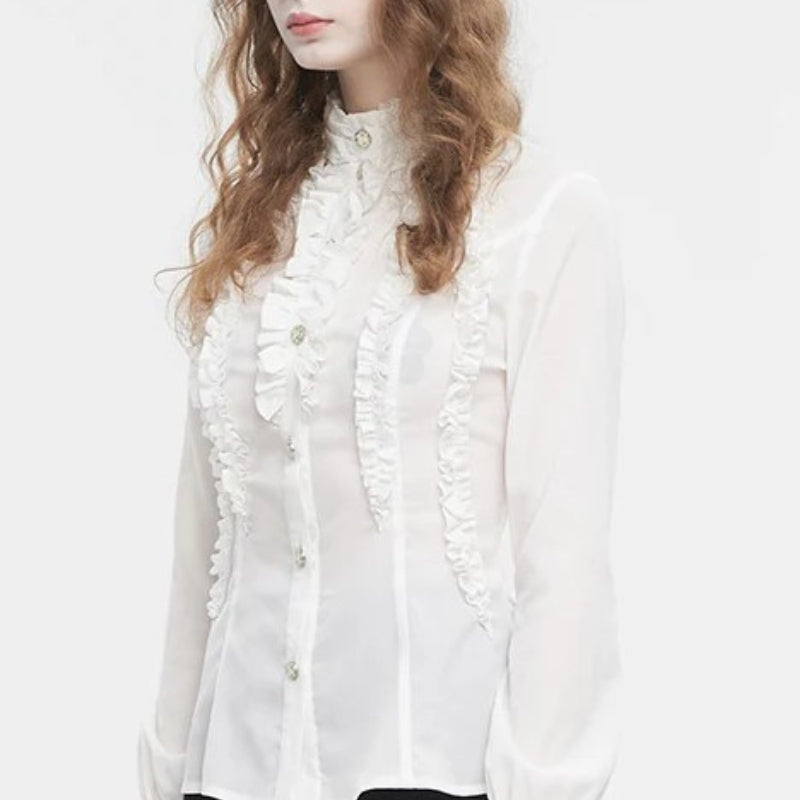 Blouse féminine victorienne