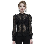 Blouse femme de style gothique