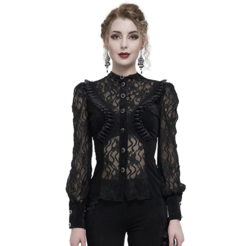 Blouse femme de style gothique