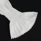 Blouse femme d’inspiration victorienne