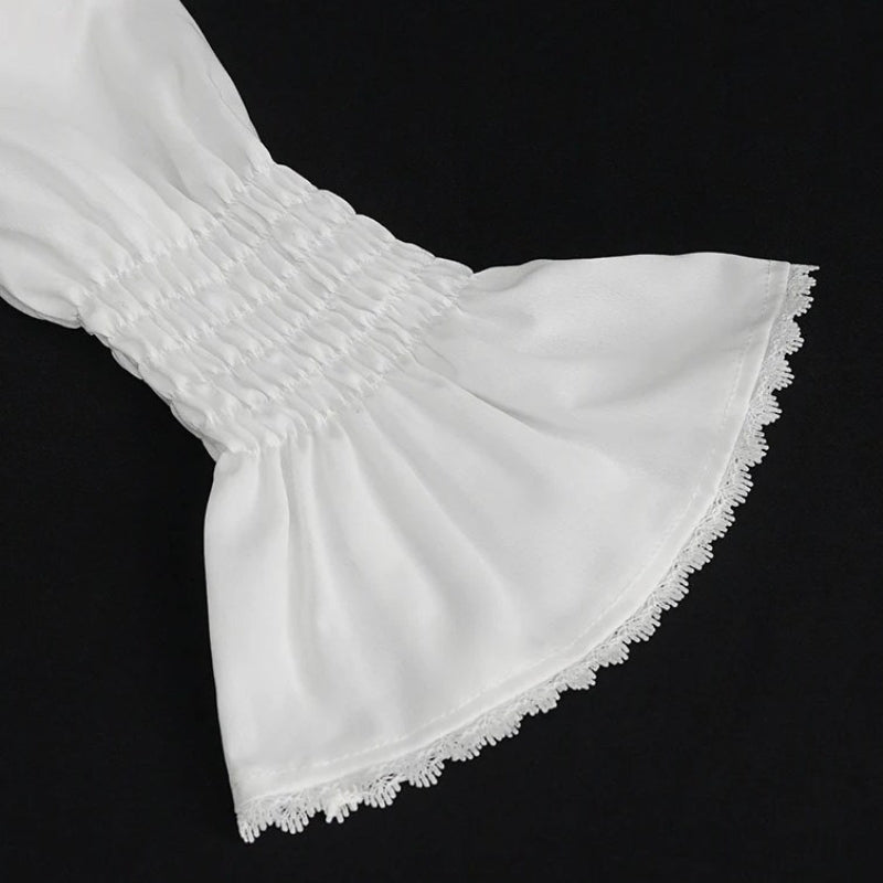 Blouse femme d’inspiration victorienne
