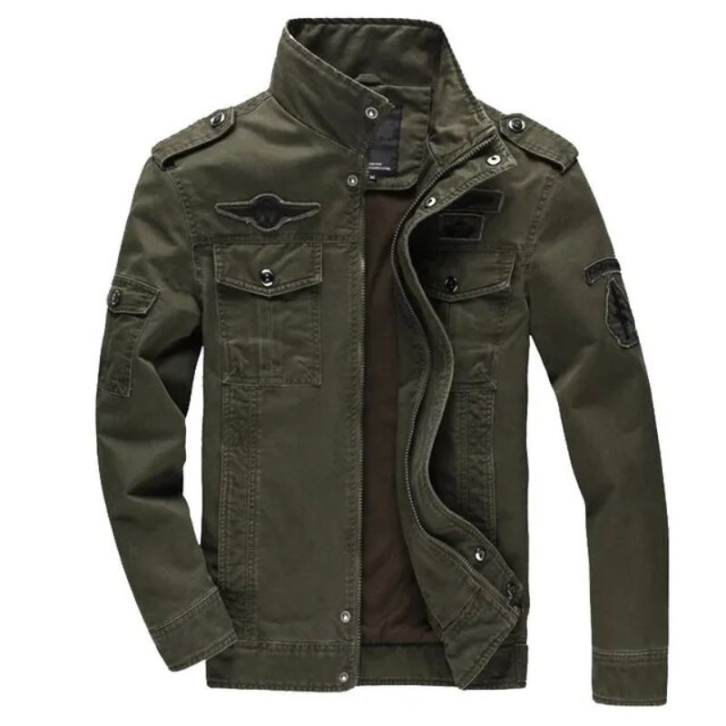 Blouson aviateur en jean