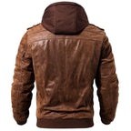 Blouson steampunk conçu en cuir