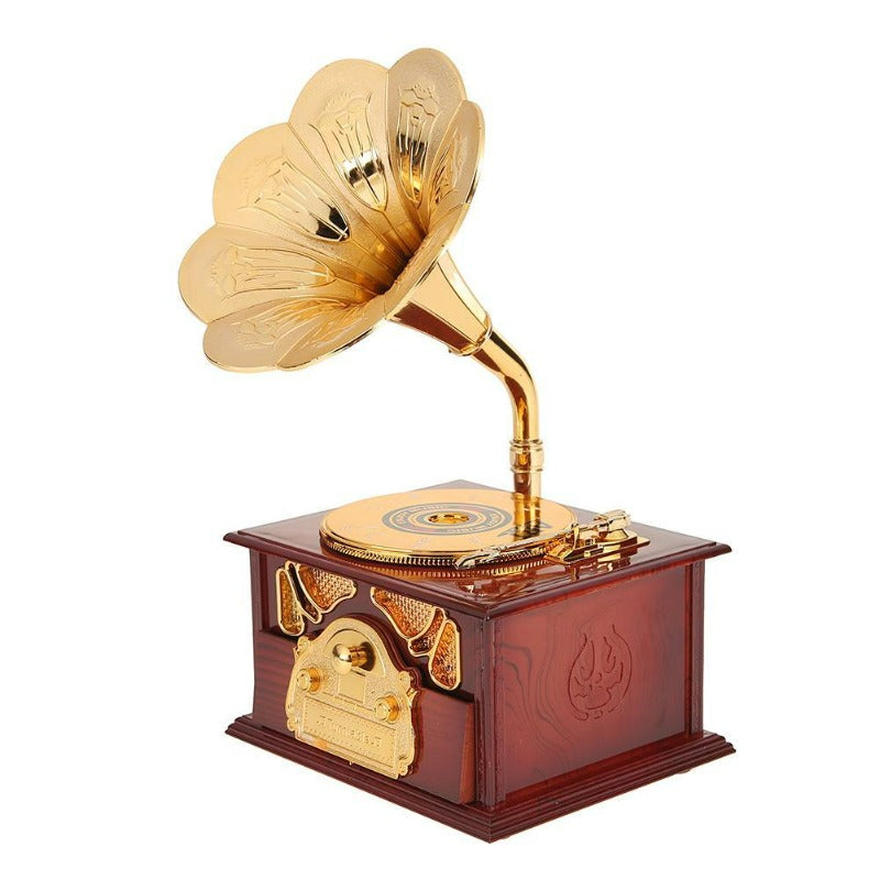 Boîte à musique de style vintage