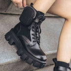 Boots punk pour femme