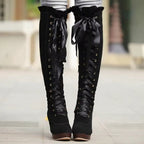 Bottes à talon steampunk
