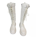 Bottes blanches pour femme