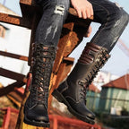 Bottes de style steampunk masculines