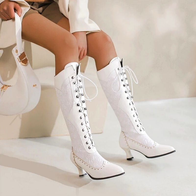 Bottes de style victorien et steampunk