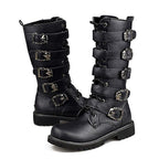 Bottes homme en polyuréthane style steampunk
