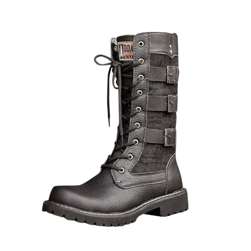 Bottes moto steampunk
