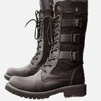 Bottes pour moto esprit steampunk