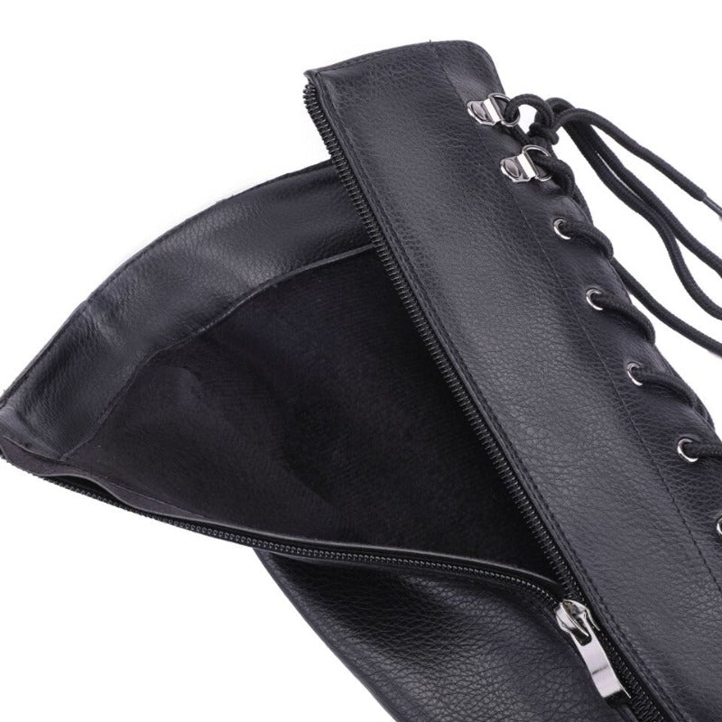 Bottes rétro en noir