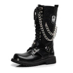 Bottes steampunk montantes