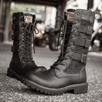 Bottes steampunk pour moto