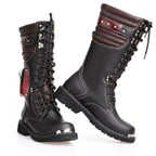 Bottes style steampunk destinées aux hommes
