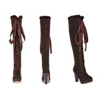 Bottes tendance steampunk à talon
