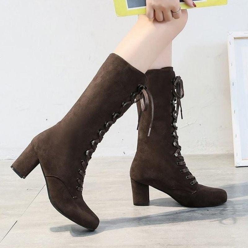 Bottes vintage de style steampunk