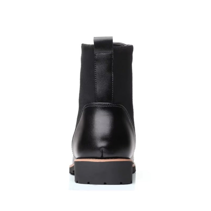 Bottines avec lacets noires