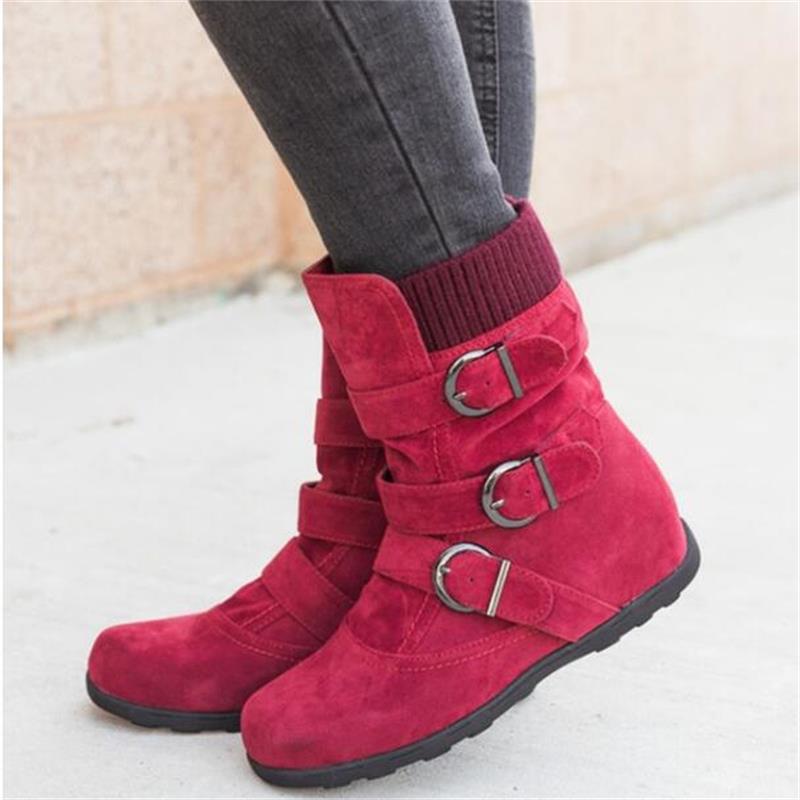 Bottines chaudes féminines façon steampunk