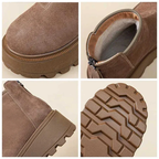 Bottines Chelsea fabriquées en daim